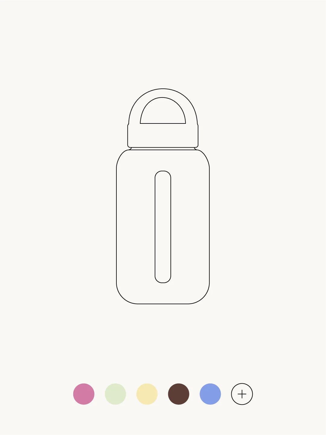 BINK Mini Bottle 500ml | diverse Farben