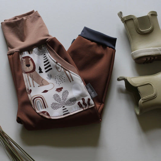 Softshellhosen braun, Löwen