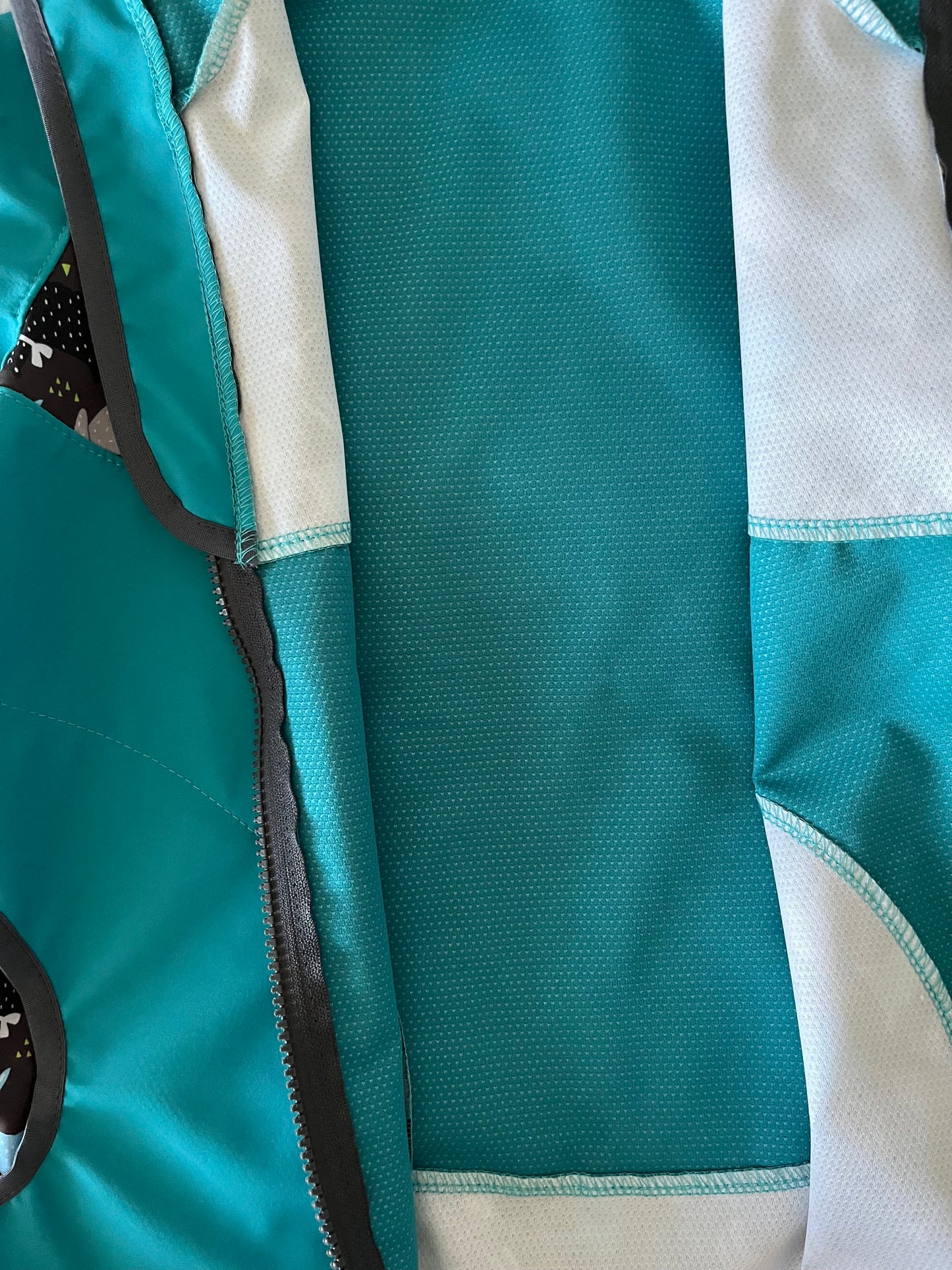 Sommer Softshelljacke ohne Futter, Smaragdgrün, Hunde