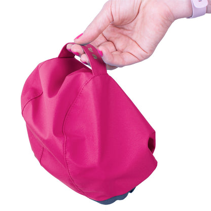 Kinder Softshelljacke mit Fleece, Fuchsia, Blumen