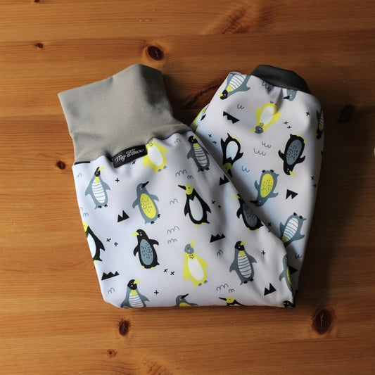 Softshellhosen Pinguine, grau