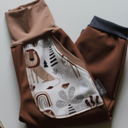 Softshellhosen braun, Löwen